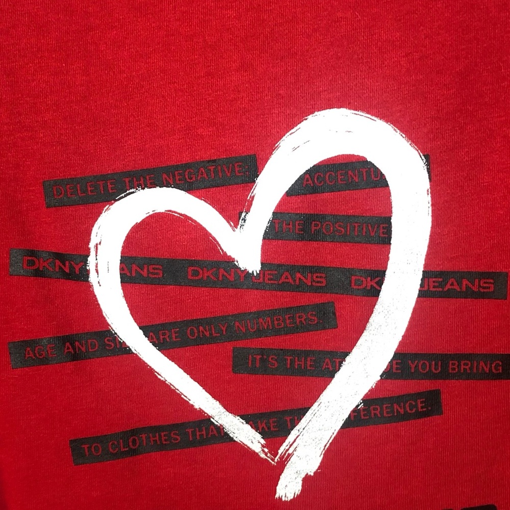DKNY Sweatshirt Silver/Black Words Large NWOT - Tags have been removed - unworn! - Picture 2 of 8